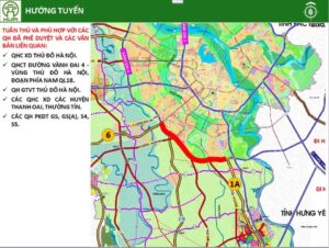 Chi Gioi Do Vanh Dai 4 Vung Thu Do